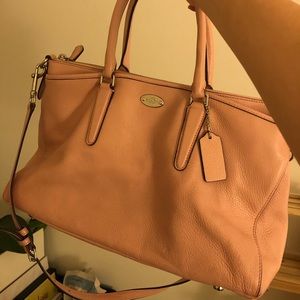 PEDAL PINK COACH BAG